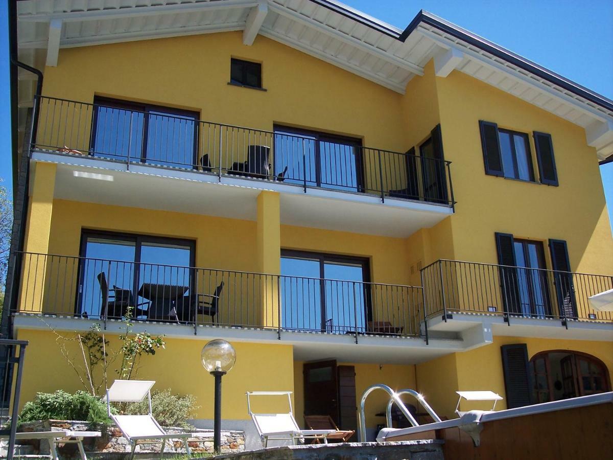 Villa Mimosa Colico Esterno foto